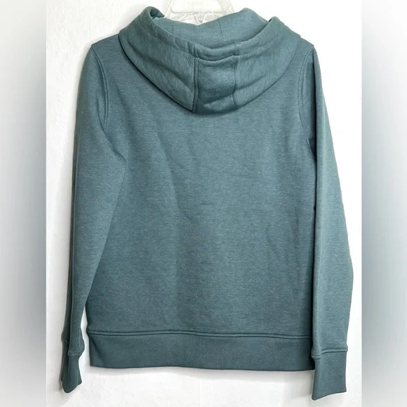 Carhartt Relax Fit Dark Teal Pullover Hoodie with Logo Sz.Sm. (4-6) NWT #70 - Picture 2 of 7